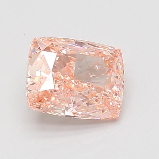 1.25 Ct. Fancy Vivid Pink Cushion Lab Grown Diamond