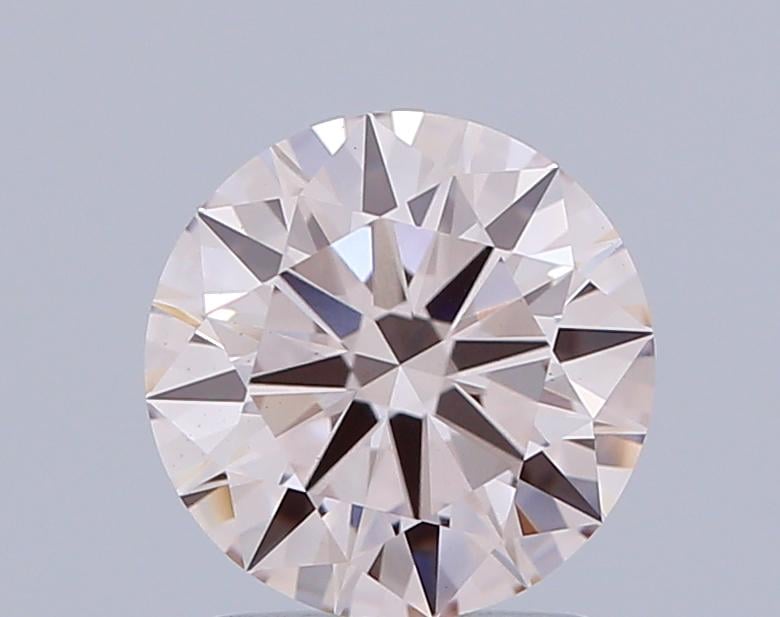 1.40 Ct. Fancy Light Brown Pink Round Lab Grown Diamond