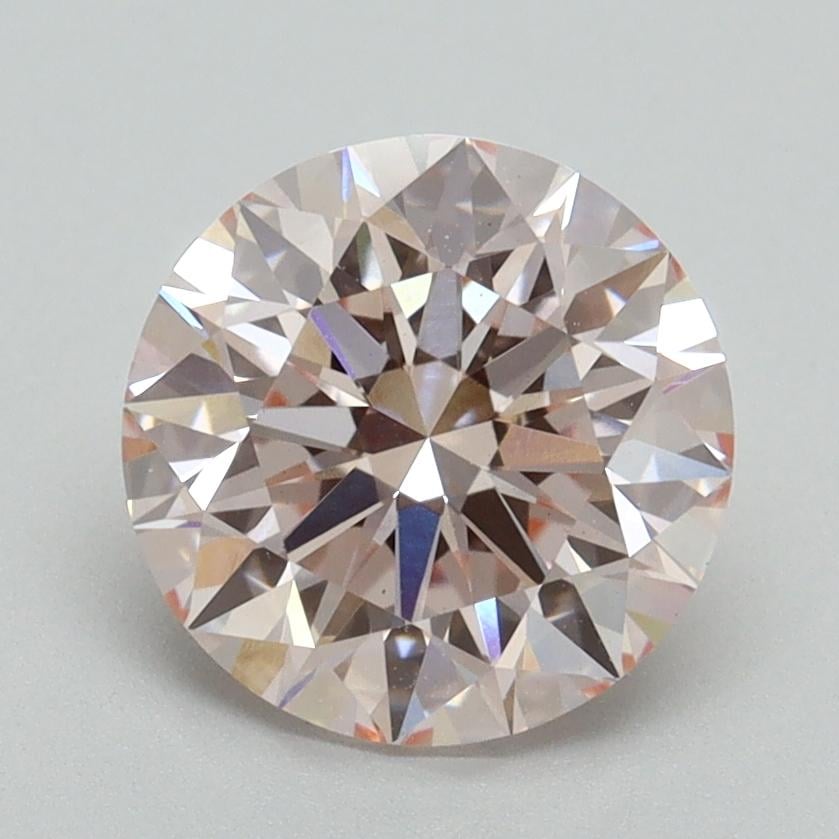 2.09 Ct. Fancy Pink Round Lab Grown Diamond