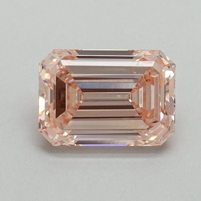 0.82 Ct. Fancy Intense Pink Emerald Lab Grown Diamond