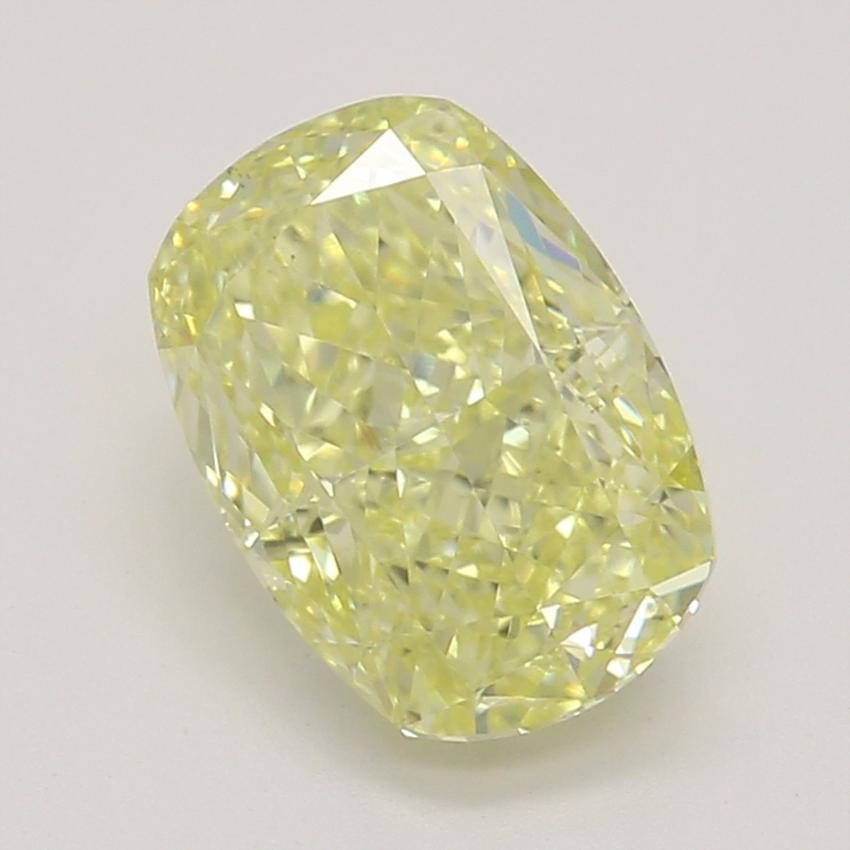1.08 Ct. Fancy Yellow Cushion Diamond