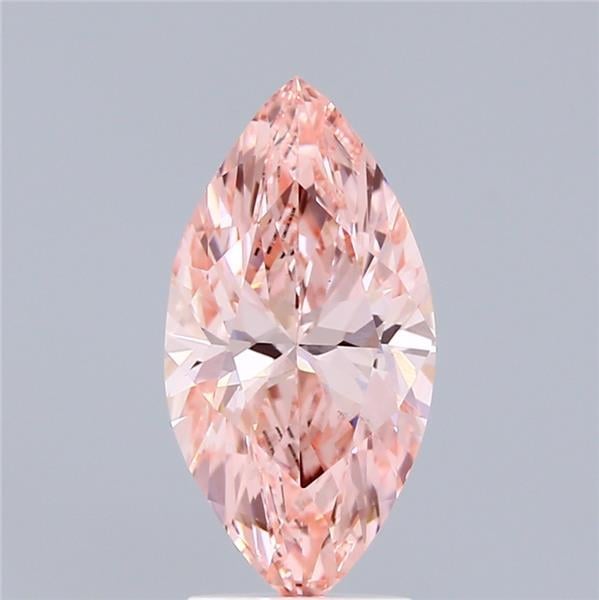 2.01 Ct. Fancy Vivid Pink Marquise Lab Grown Diamond