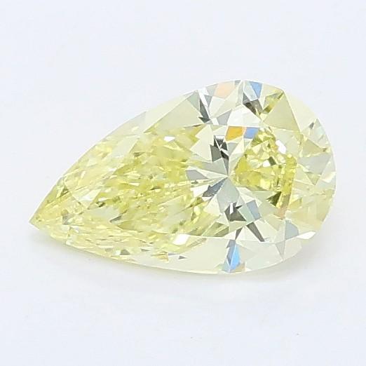 0.42 Ct. Fancy Yellow Pear Lab Grown Diamond
