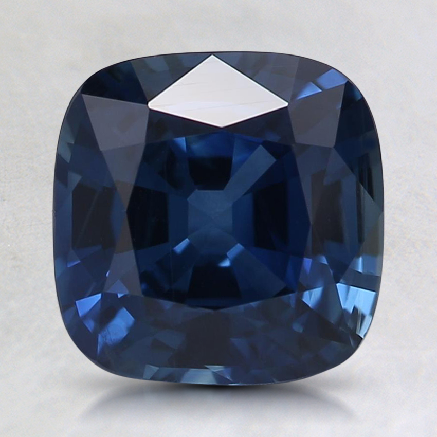 7.7mm Super Premium Blue Cushion Sapphire