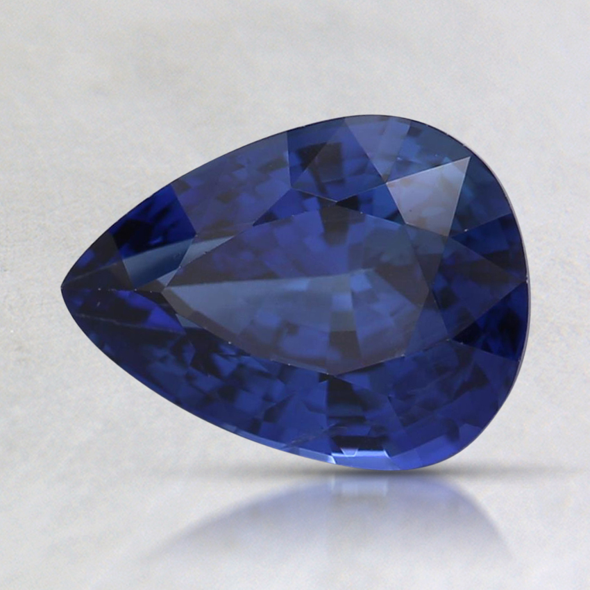 8.1x6.1mm Premium Blue Pear Sapphire