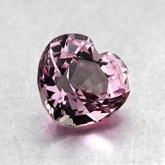 6x5mm Pink Heart Sapphire