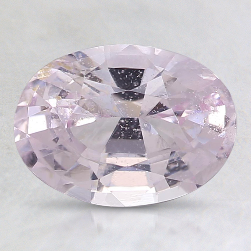 8.1x6mm Unheated Pink Oval Sapphire