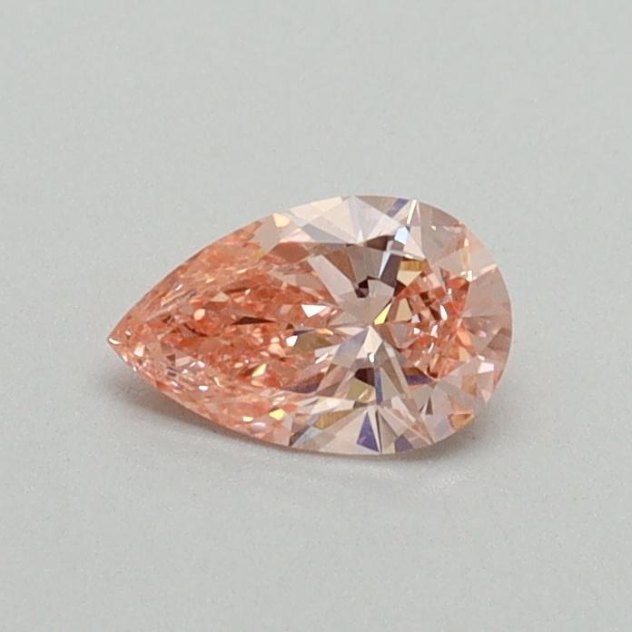 0.31 Ct. Fancy Vivid Pink Pear Lab Grown Diamond