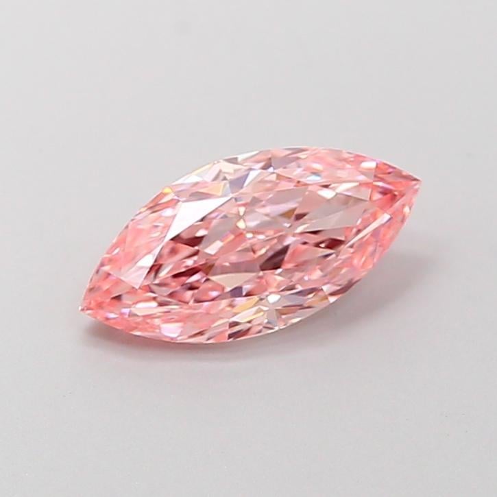 1.05 Ct. Fancy Vivid Pink Marquise Lab Grown Diamond