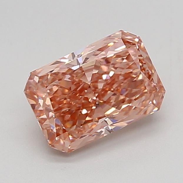 1.74 Ct. Fancy Vivid  Pink Radiant Lab Grown Diamond