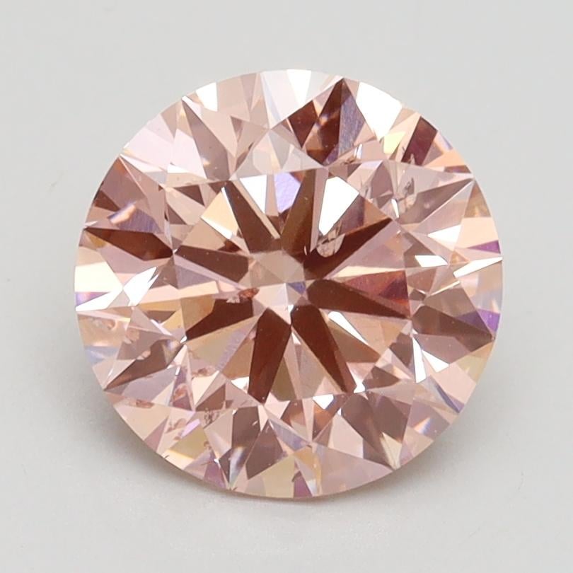 2.02 Ct. Fancy Intense Pink Round Lab Grown Diamond