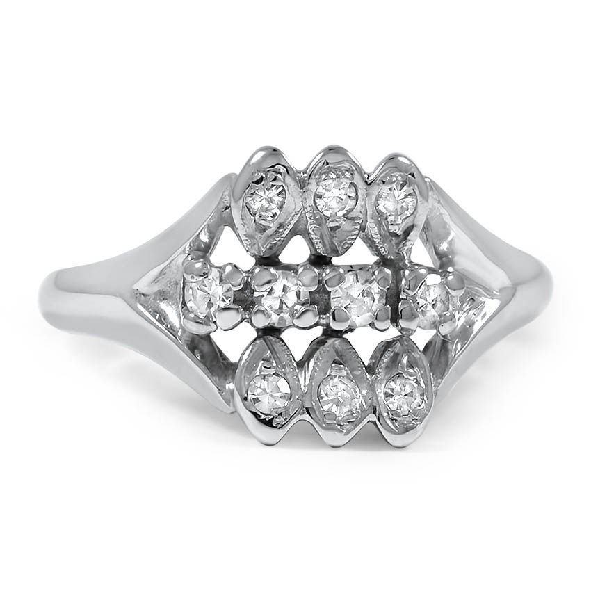 Retro Diamond Vintage Ring