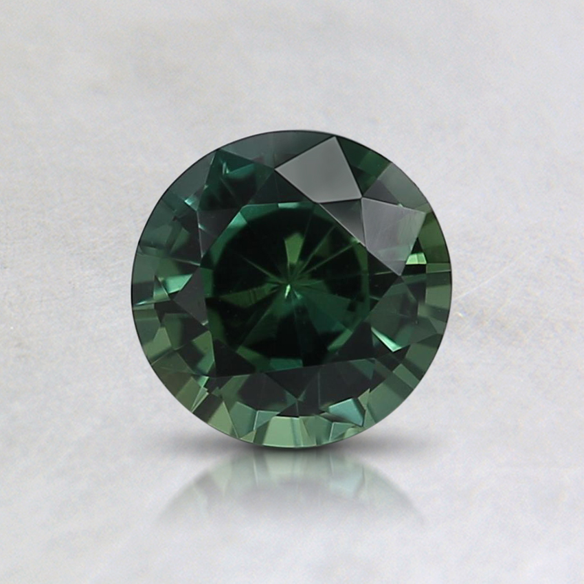 5.6x5.5mm Green Round Sapphire