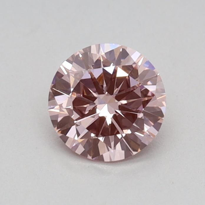 0.37 Ct. Fancy Pink Round Lab Grown Diamond