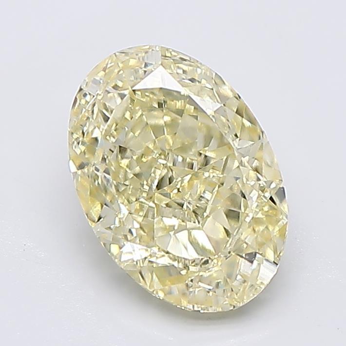 1.54 Ct. Fancy  Yellow Oval Lab Grown Diamond