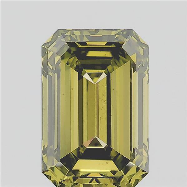 2.00 Ct. Fancy Vivid Green Emerald Lab Grown Diamond