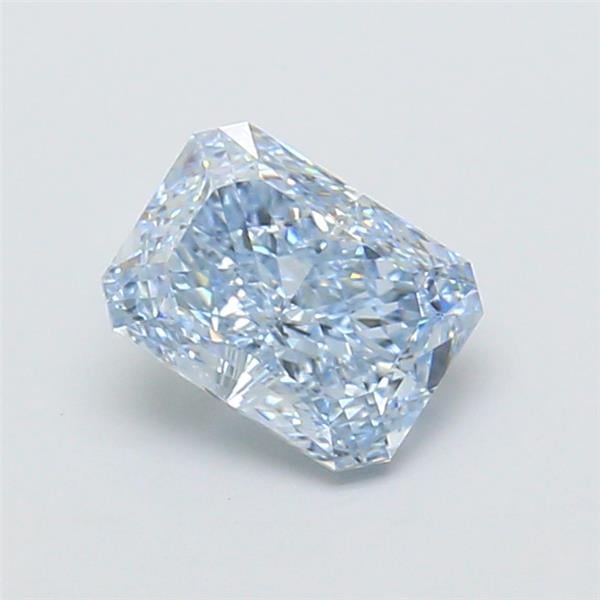 1.28 Ct. Fancy Intense  Blue Radiant Lab Grown Diamond
