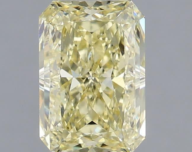 1.06 Ct. Fancy Light Yellow Radiant Lab Grown Diamond