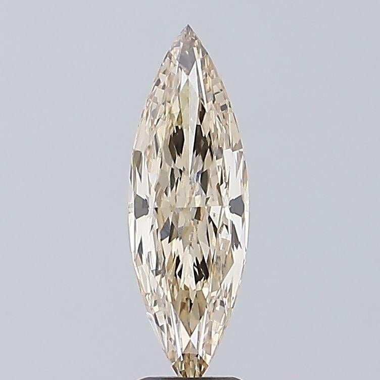 2.50 Ct. Very Light Brown Marquise Lab Grown Diamond