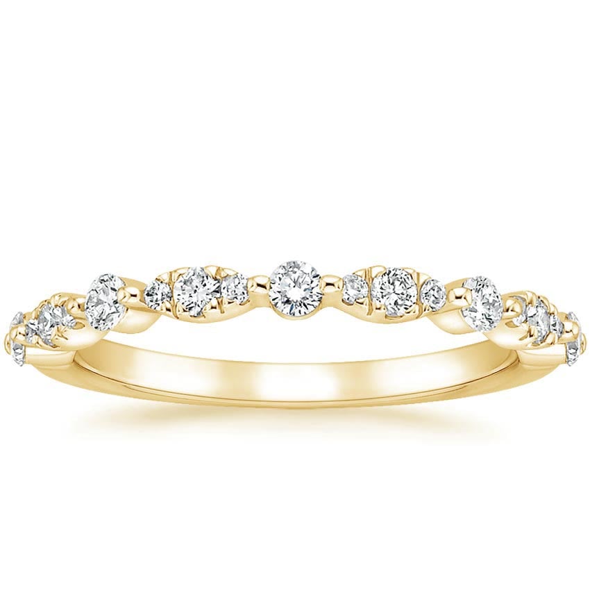 Marquise-Shaped Diamond Band | Odette | Brilliant Earth