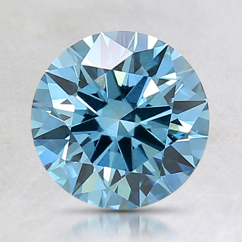1.54 Ct. Fancy Deep Blue Round Lab Grown Diamond