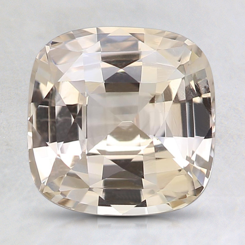 7.8mm Unheated Peach Cushion Sapphire