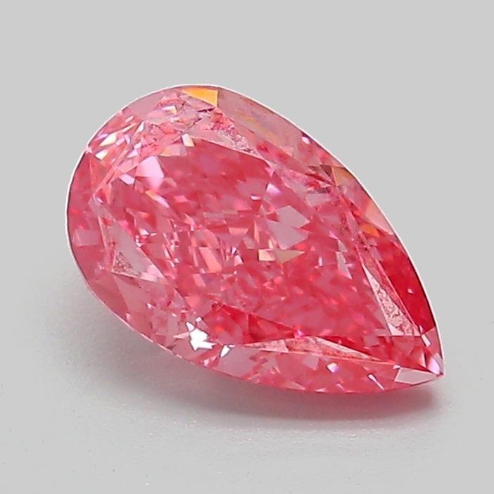 1.15 Ct. Fancy Vivid Pink Pear Lab Grown Diamond