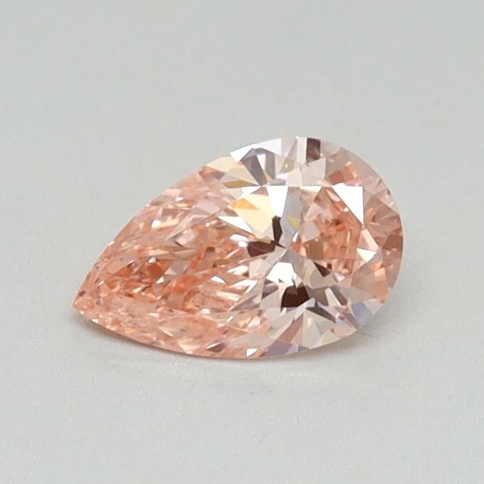 0.39 Ct. Fancy Vivid Pink Pear Lab Grown Diamond