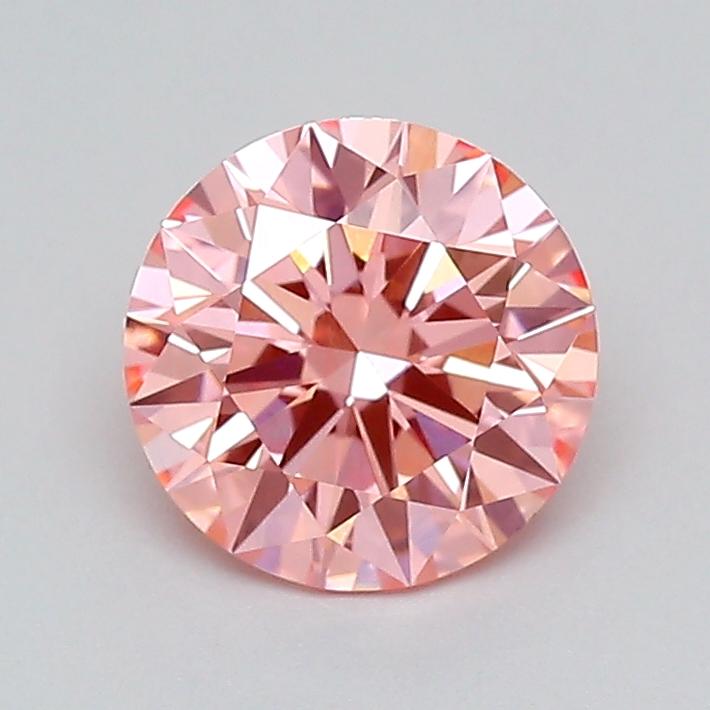 1.03 Ct. Fancy Vivid  Pink Round Lab Grown Diamond
