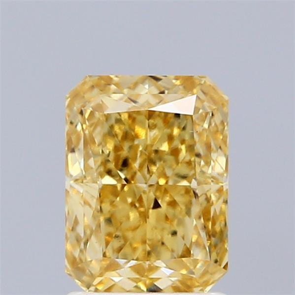 1.72 Ct. Fancy Vivid Yellow Radiant Lab Grown Diamond