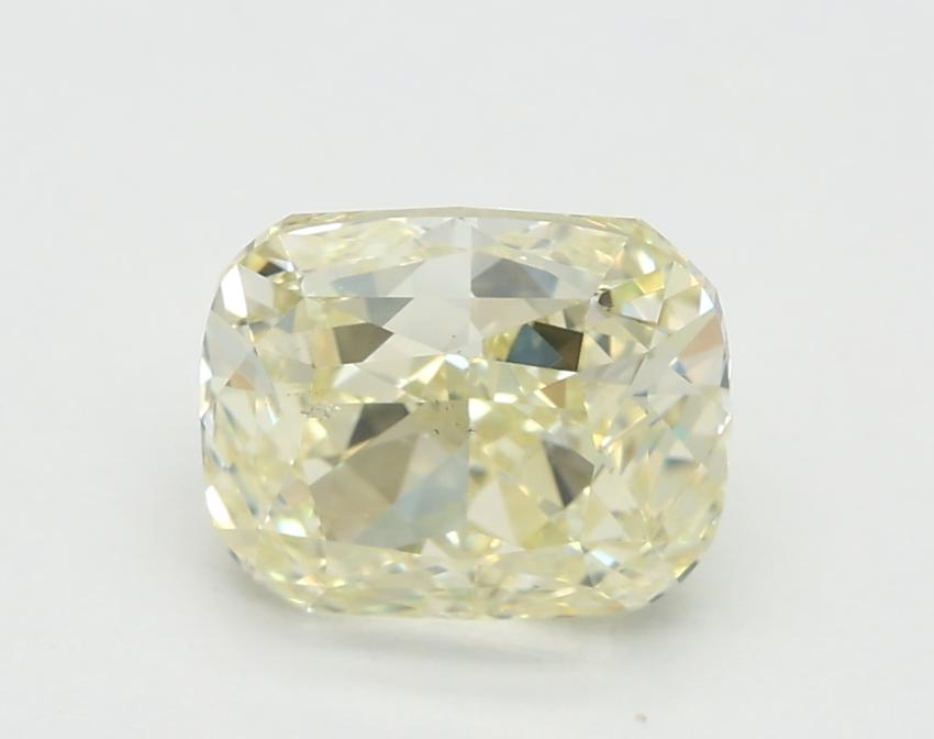 1.73 Ct. Fancy Light Yellow Cushion Diamond