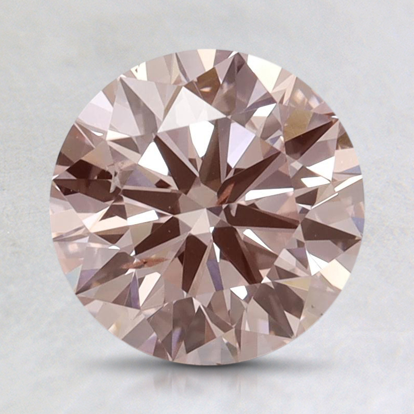 1.72 Ct. Fancy Intense Pink Round Lab Created Diamond
