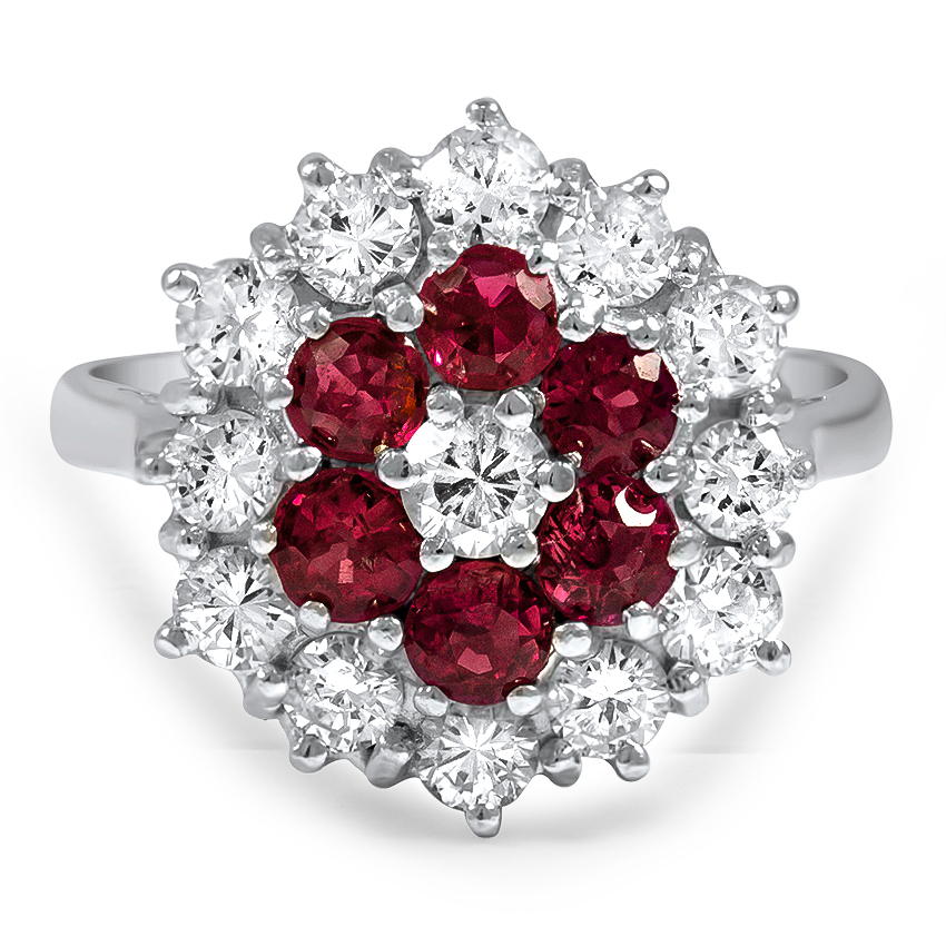 Retro Diamond Vintage Ring