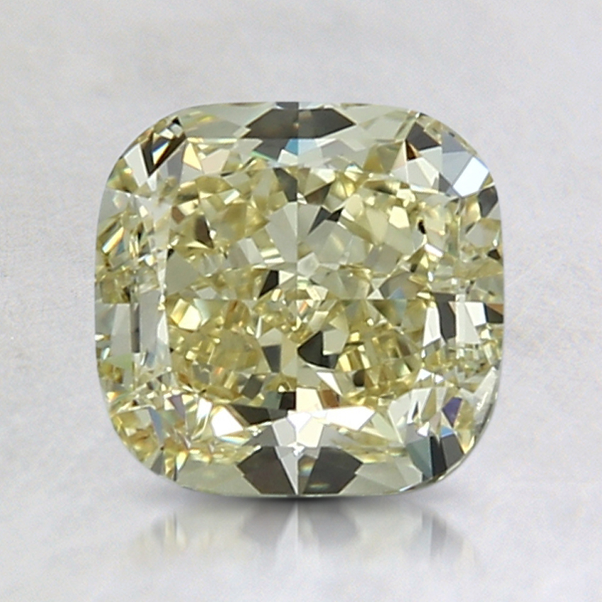 1.90 Ct. Fancy Yellow Cushion Diamond