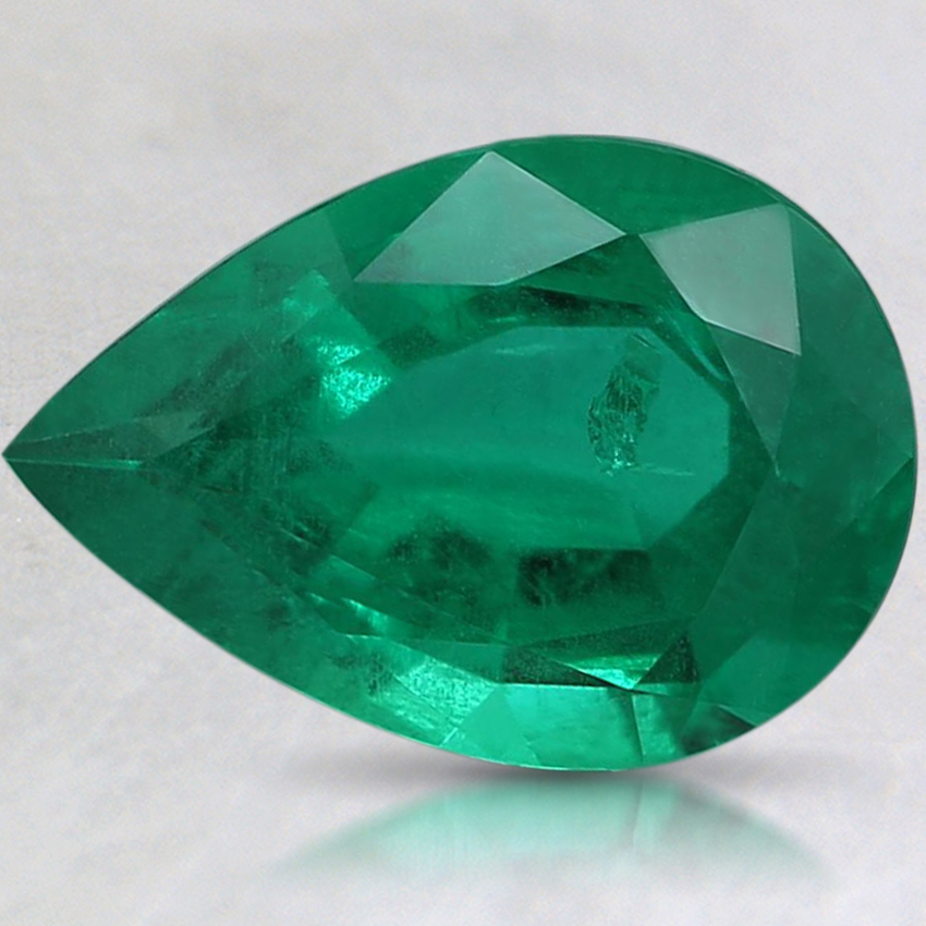 10x7.1mm Premium Pear Emerald