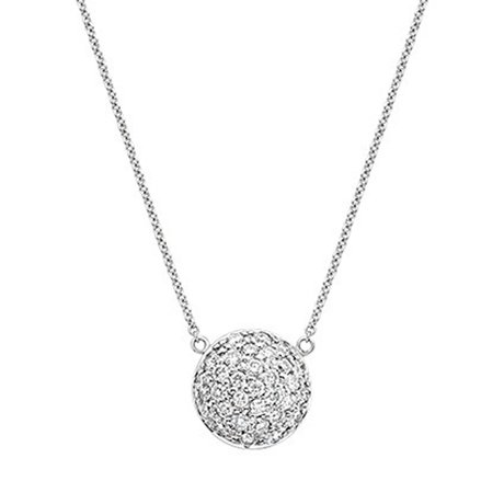 pave set diamond pendant