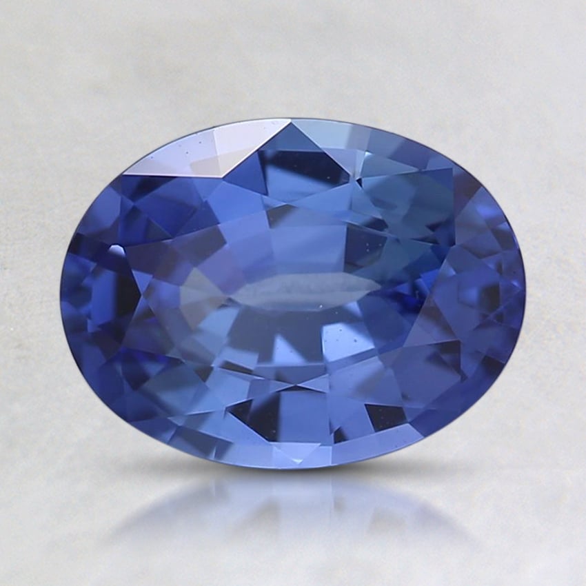 8.1x6mm Blue Oval Sapphire