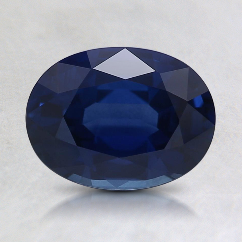 8x6mm Super Premium Blue Oval Sapphire