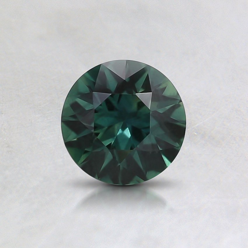 5.2mm Teal Round Montana Sapphire