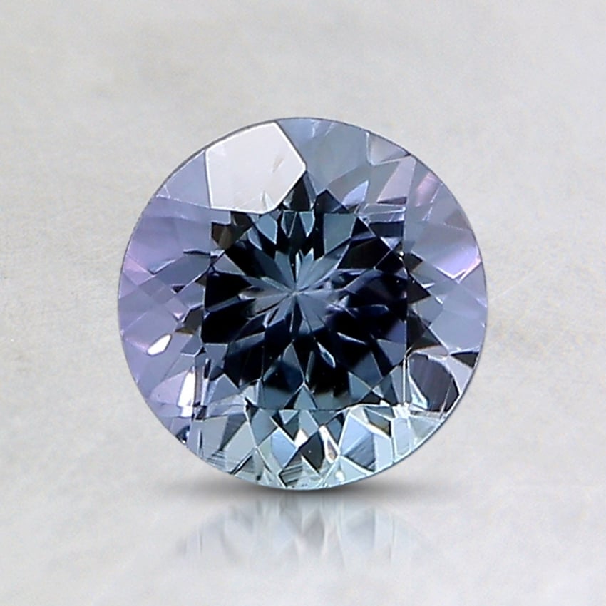 6.2x6.1mm Unheated Parti-Color Round Tanzanite