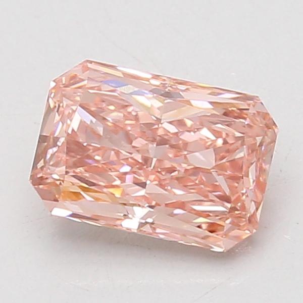 1.52 Ct. Fancy Vivid Pink Radiant Lab Grown Diamond