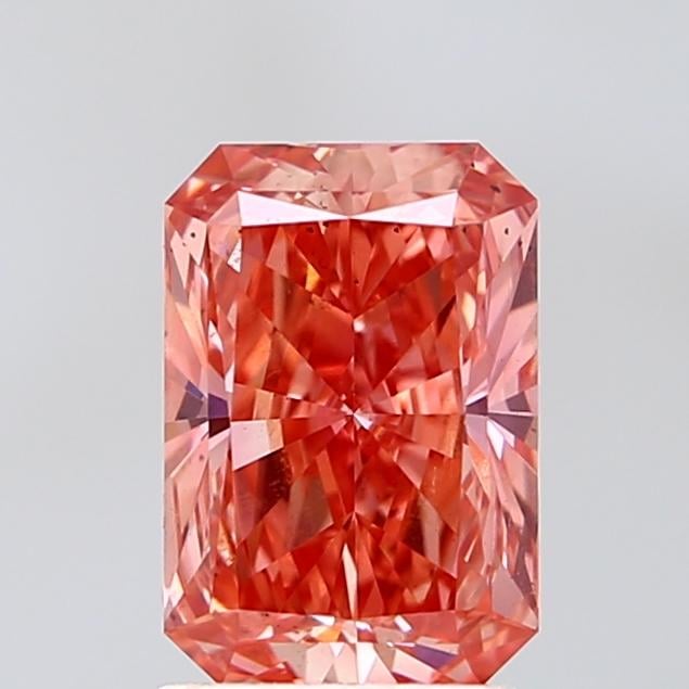 2.00 Ct. Fancy Vivid Pink Radiant Lab Grown Diamond