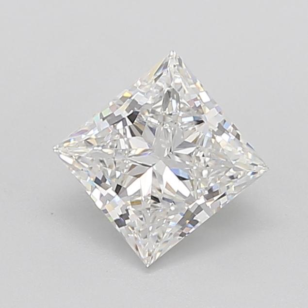 2.01 Ct. Fancy Vivid Green Princess Lab Grown Diamond