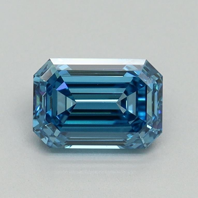1.03 Ct. Fancy Vivid Blue Emerald Lab Grown Diamond