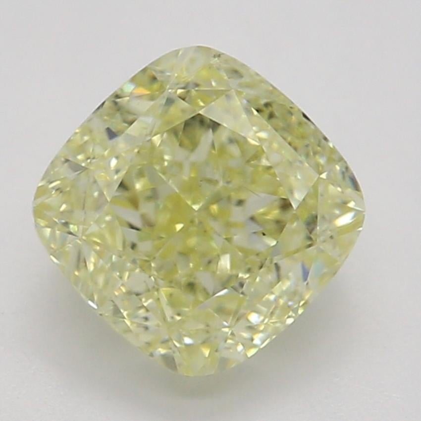 1.00 Ct. Fancy Yellow Cushion Diamond