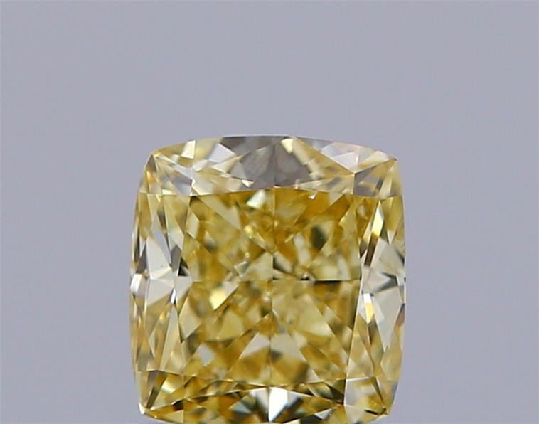 1.13 Ct. Fancy  Yellow Cushion Lab Grown Diamond