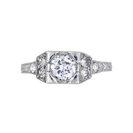 Art Deco Diamond Vintage Ring