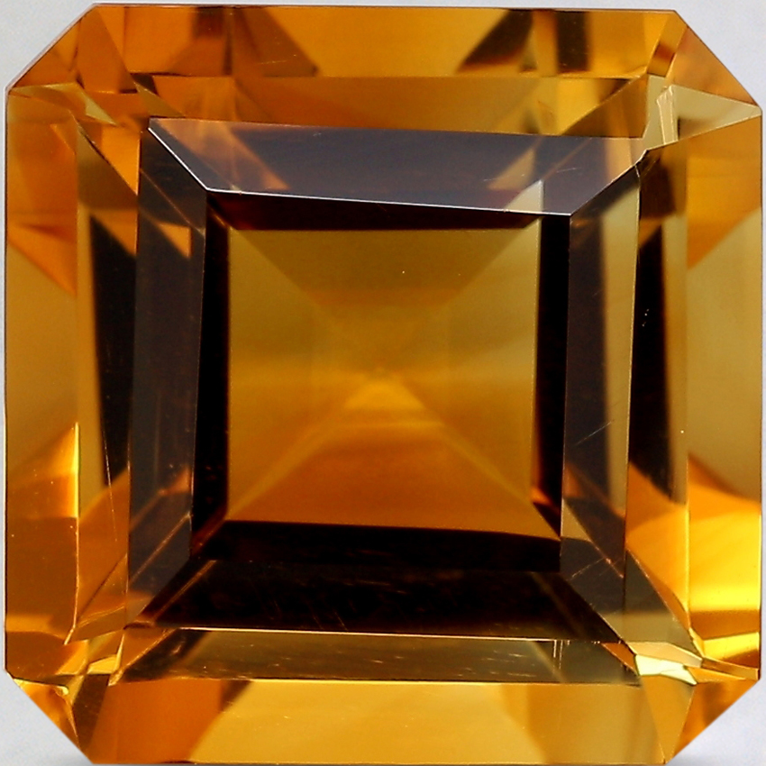 12.2x12.1mm Premium Yellow Princess Citrine