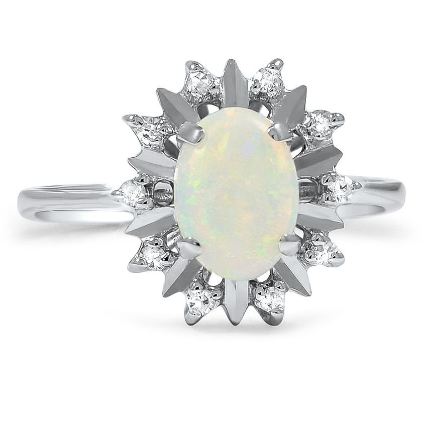 Retro Opal Vintage Ring | Monet | Brilliant Earth