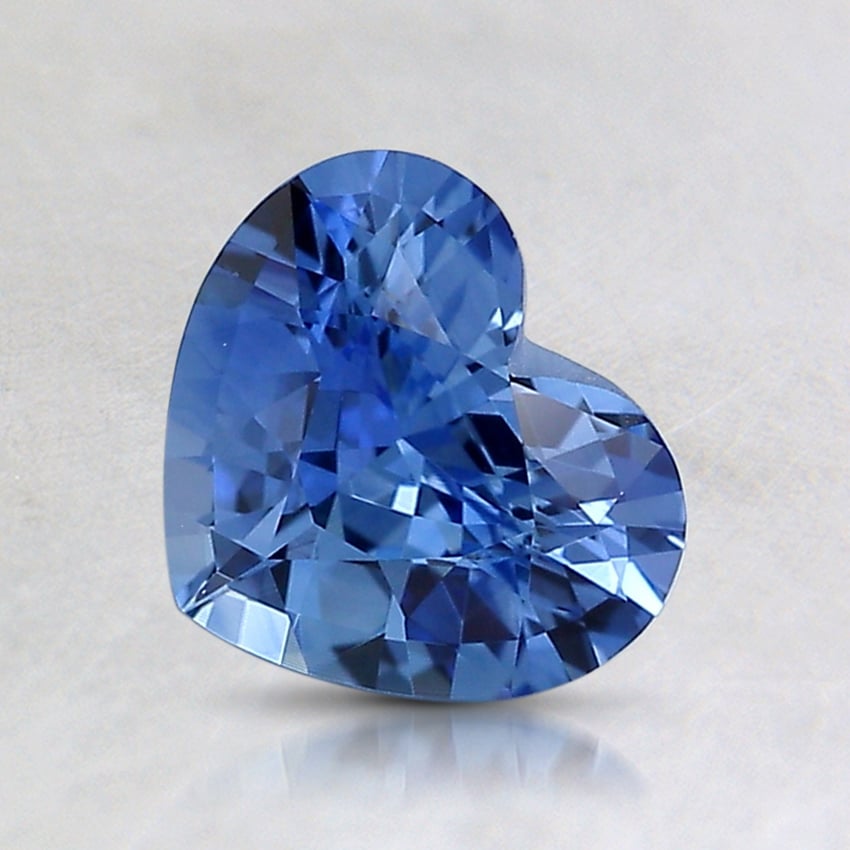 6.9x8.1mm Blue Heart Sapphire